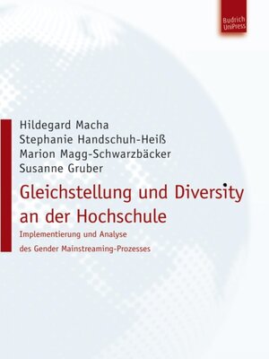 cover image of Gleichstellung und Diversity an der Hochschule